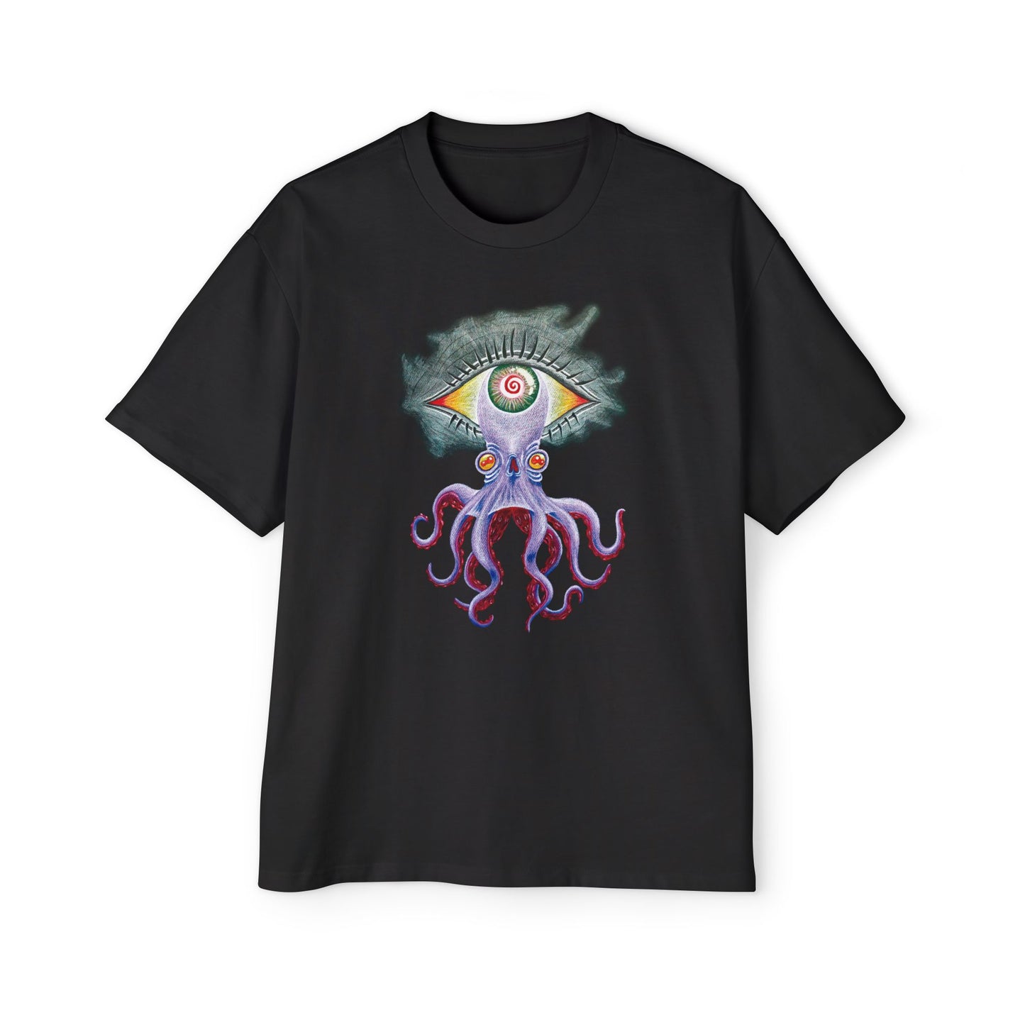 Playera Oversize "SELF DISCOVERY" (negro)