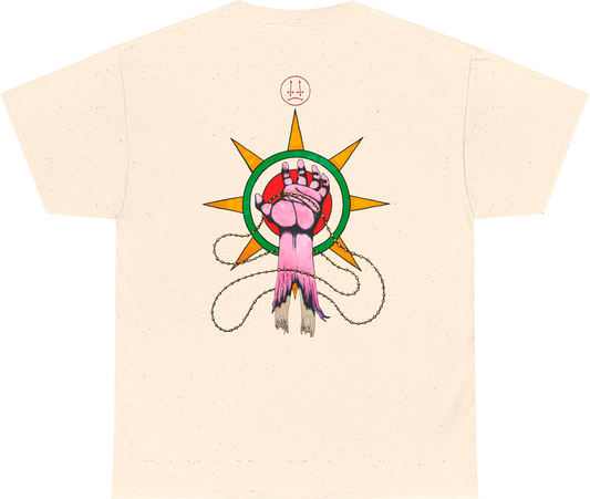 Playera "THE FUTURE IS WRITTEN" (arena)