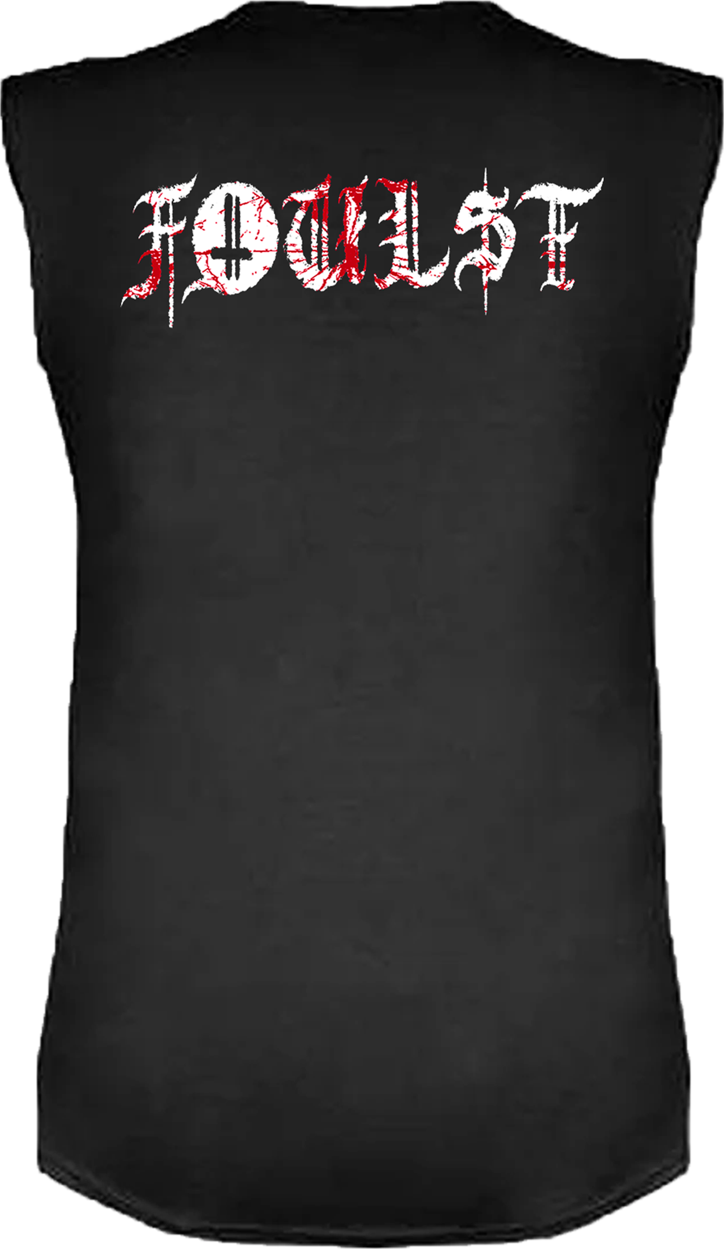 Playera sin mangas "IN MY MIND" (negro)