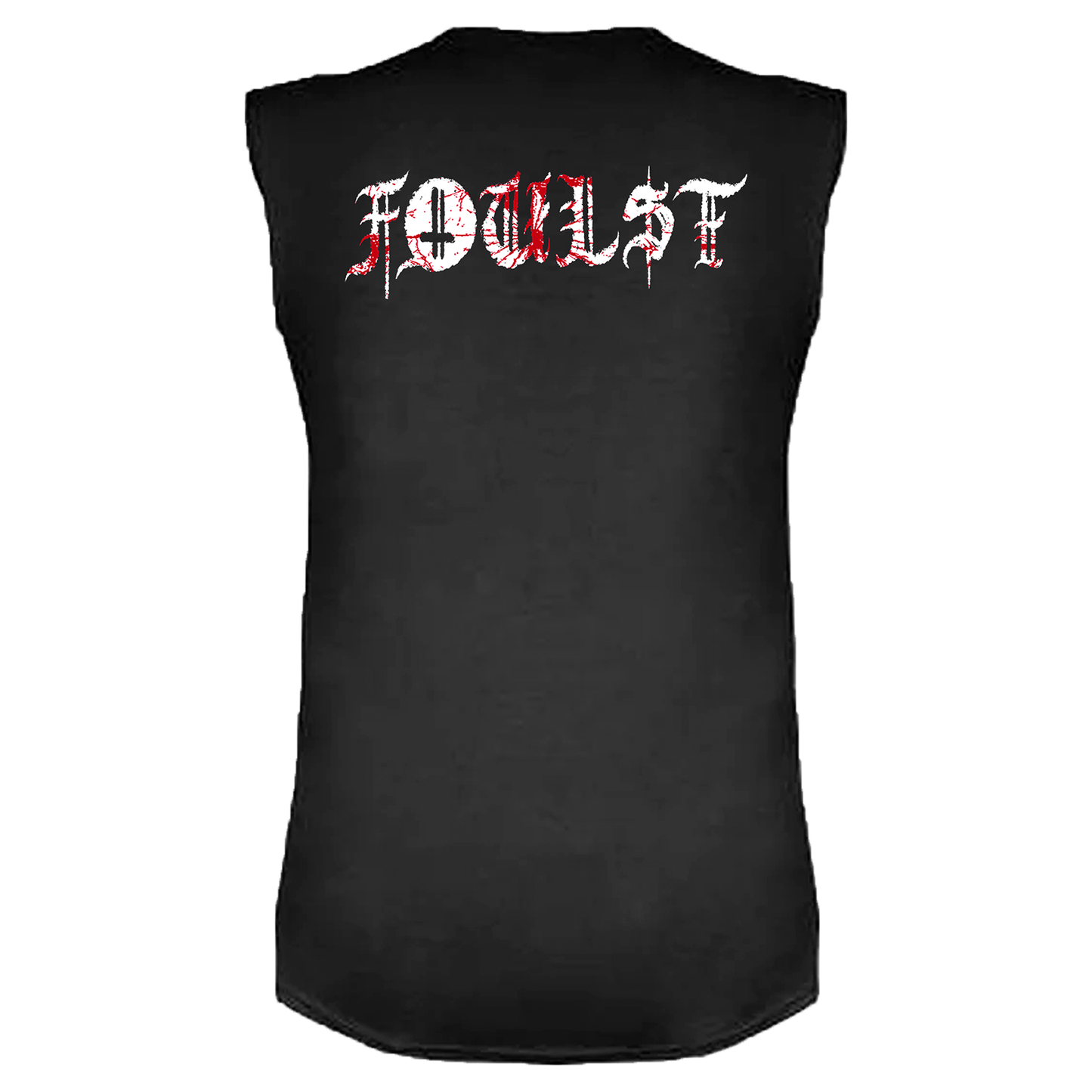 Playera sin mangas "IN MY MIND" (negro)