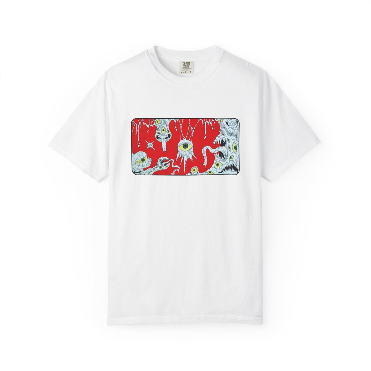 Playera "NIGHTMARE No. 1" (Blanco)