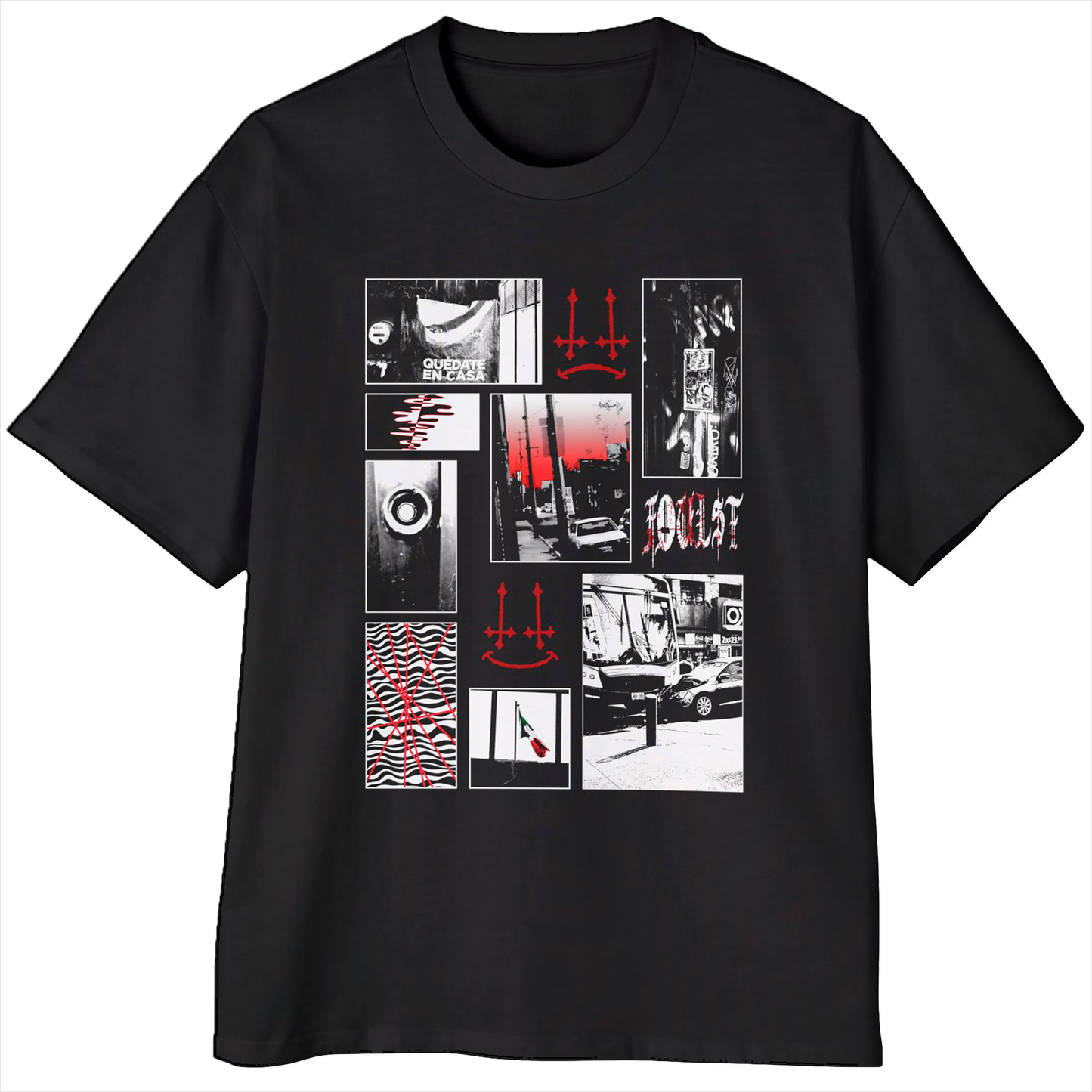 Playera Oversize "QUARANTINE"