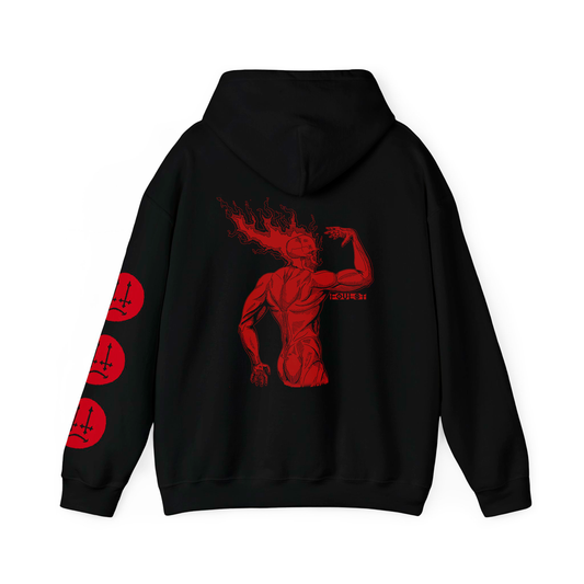 Sudadera "RAW STRENGTH" (Negro)